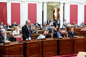 House sends governor's income tax cut bill to Senate; Justice celebrates, prods Senate to cooperate